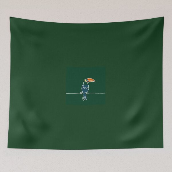 Item preview, Minimalist Toucan Line Art Tropical designed and sold by snoograpes.