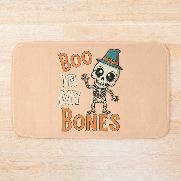 Item preview, Boo In My Bones Cute Halloween Skeleton designed and sold by Amir Faysal.