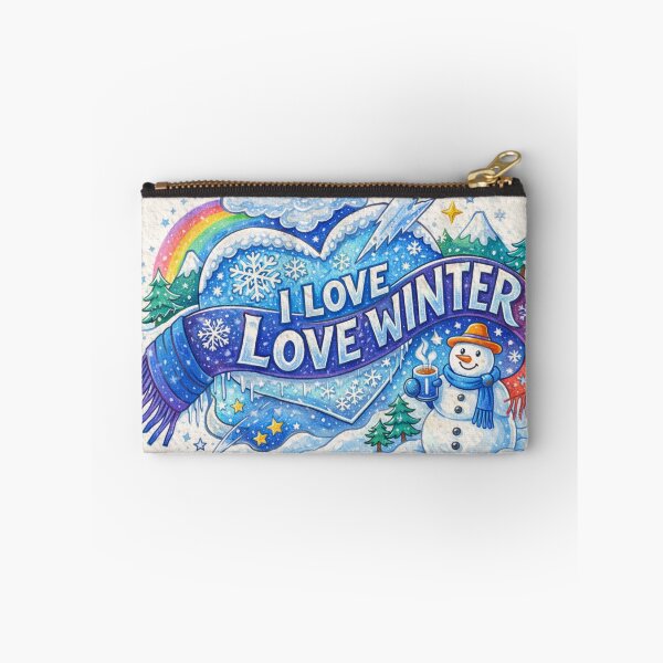 Item preview, I LOVE WINTER VIBES designed and sold by APRICOTMOON25.