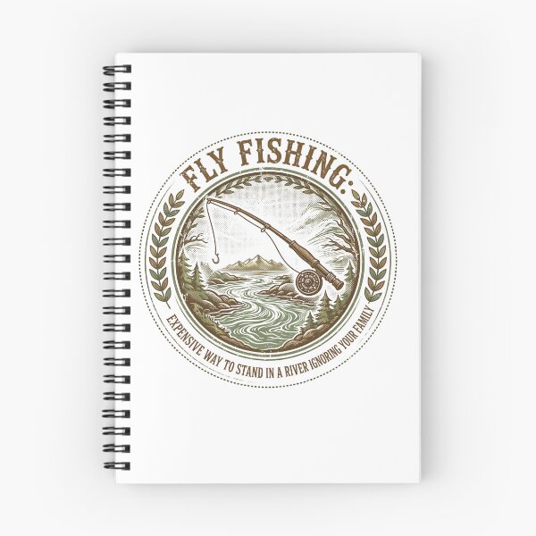 Item preview, Fly Fishing: Expensive Way To Stand In A River | Funny Angler Gift | Fishing Pun designed and sold by Neurospicy Trolls.