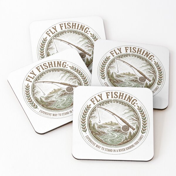 Item preview, Fly Fishing: Expensive Way To Stand In A River | Funny Angler Gift | Fishing Pun designed and sold by Neurospicy Trolls.
