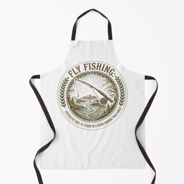 Item preview, Fly Fishing: Expensive Way To Stand In A River | Funny Angler Gift | Fishing Pun designed and sold by Neurospicy Trolls.