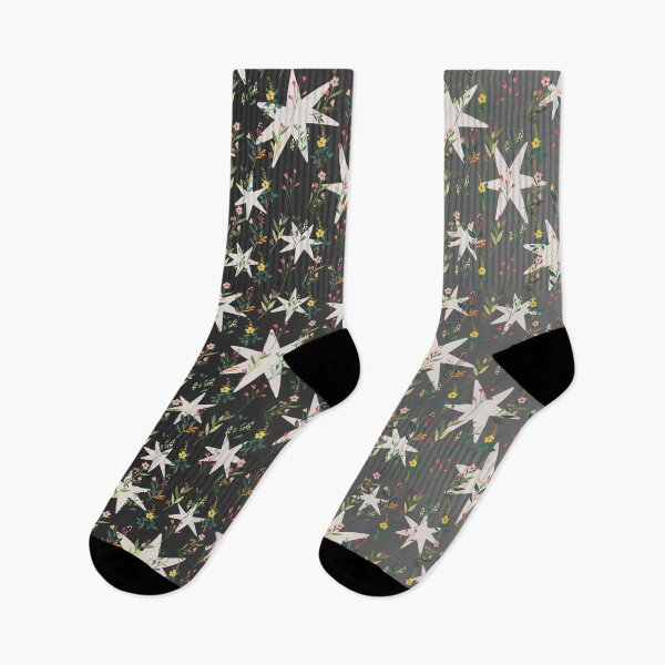 Item preview, Flower and Star pattern designed and sold by ZibaCentralShop.