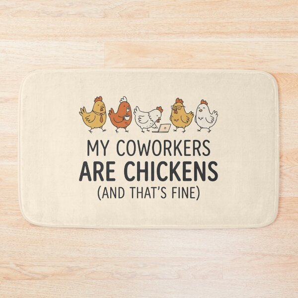 Item preview, My Coworkers Are Chickens designed and sold by Amir Faysal.