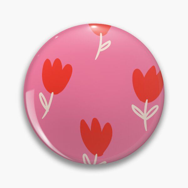Item preview, Cute Tulip Pattern Pink Floral designed and sold by snoograpes.