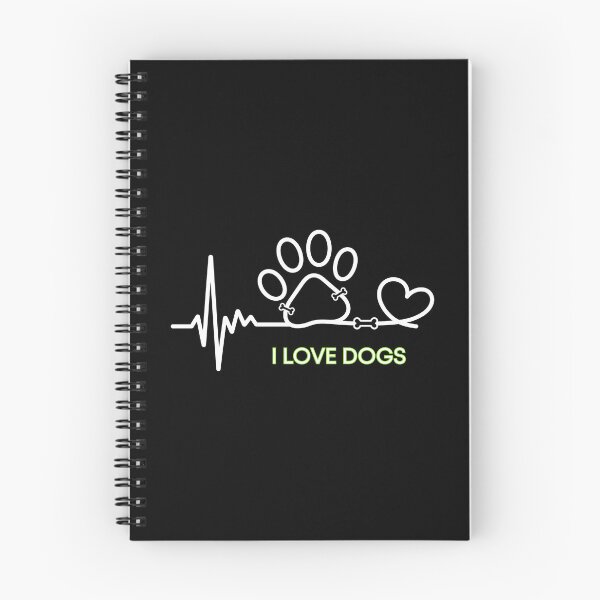 Item preview, Dog Heartbeat Lifeline Paw Print Art designed and sold by GiaoCalonas.