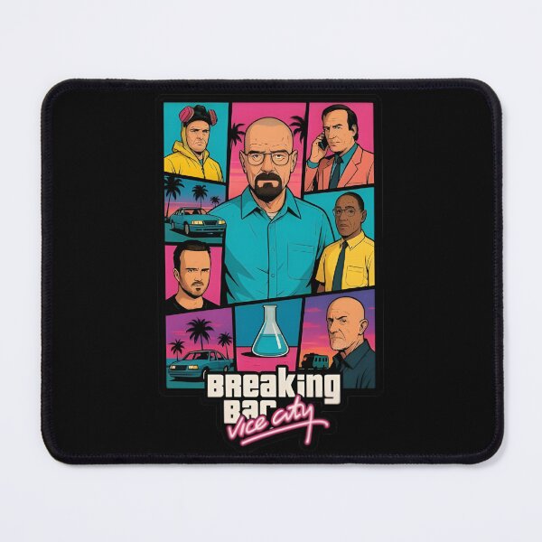 Item preview, Breaking Bad Vice City – Neon Pop Art Fusion designed and sold by Wawan35200.