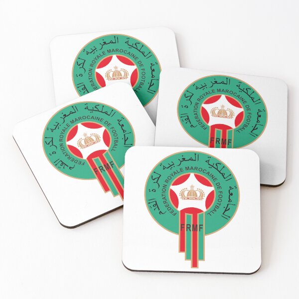 Item preview, Morocco National Football Team FRMF Round Crest designed and sold by rasina787.