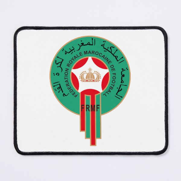 Item preview, Morocco National Football Team FRMF Round Crest designed and sold by rasina787.