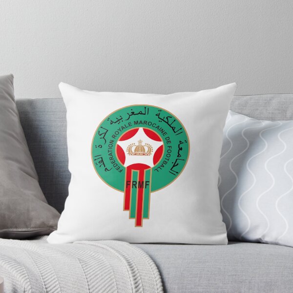Item preview, Morocco National Football Team FRMF Round Crest designed and sold by rasina787.