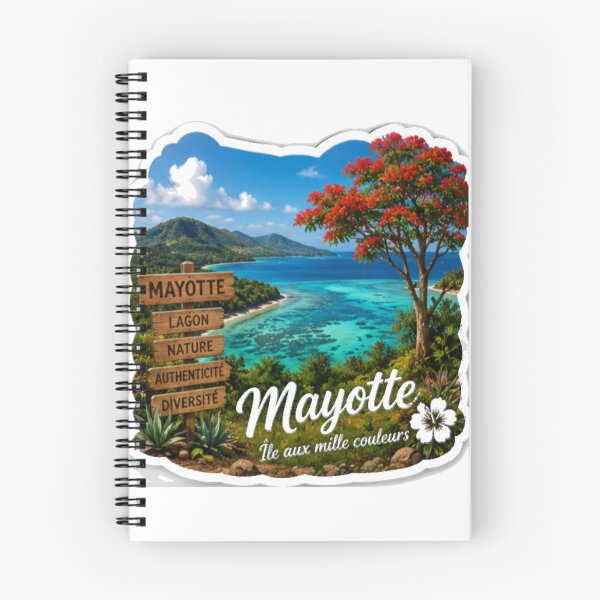 Item preview, Mayotte, the island of a thousand colors designed and sold by FoxinhoSoumaila.