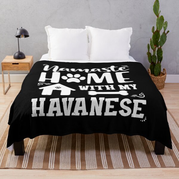Item preview, Namaste Home With My Havanese Dog Lover designed and sold by GiaoCalonas.