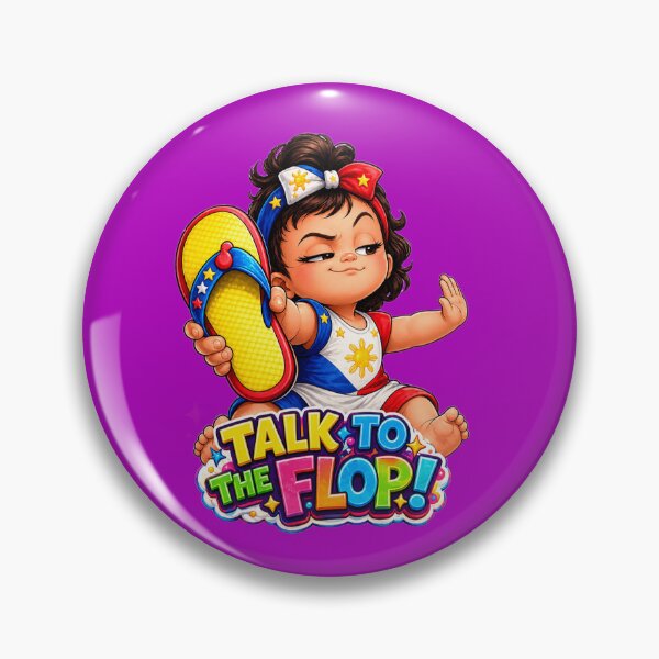 Item preview, Talk to the Flop! Cute Filipino Humor designed and sold by FlipFlopTeesCo.