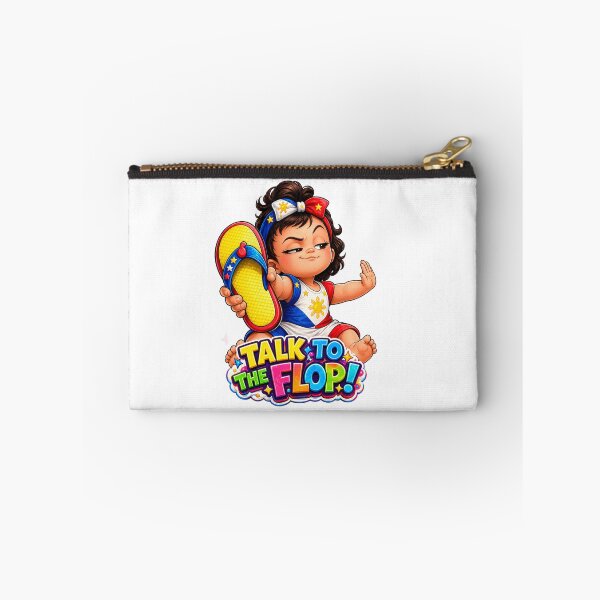Item preview, Talk to the Flop! Cute Filipino Humor designed and sold by FlipFlopTeesCo.