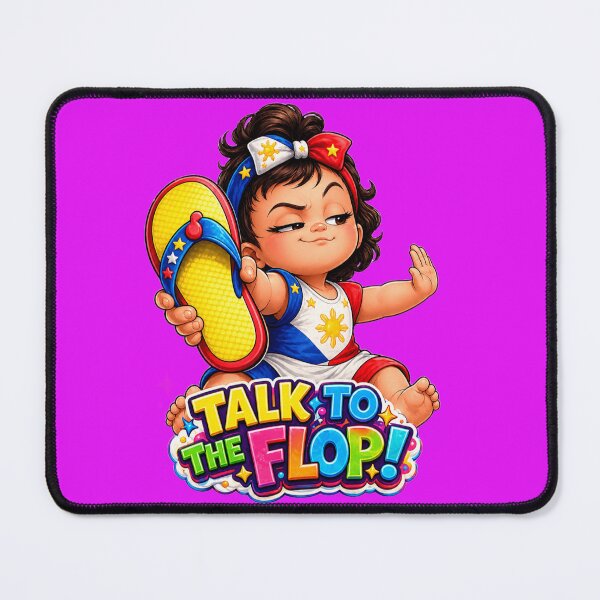 Item preview, Talk to the Flop! Cute Filipino Humor designed and sold by FlipFlopTeesCo.