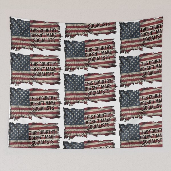 Item preview, This Country Doesn't Make Socialists designed and sold by HostilePress.