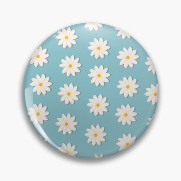 Item preview, Cute Daisy Pattern Sky Blue designed and sold by snoograpes.