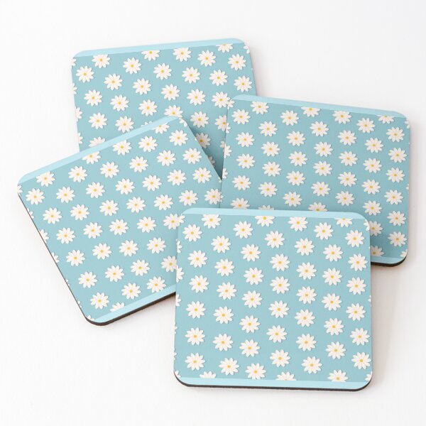 Item preview, Cute Daisy Pattern Sky Blue designed and sold by snoograpes.