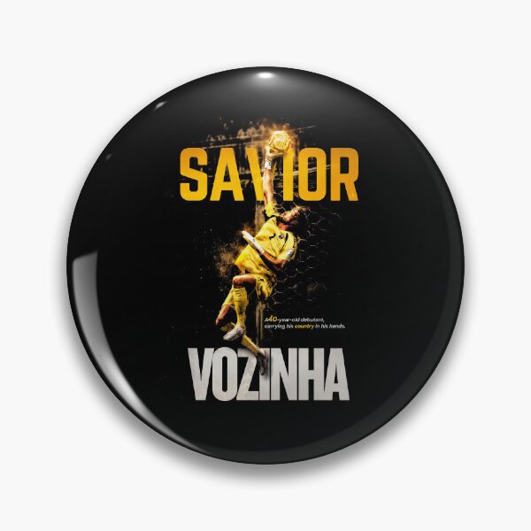 Item preview, Vozinha Cape Verde Goalkeeper Savior Football Poster designed and sold by rasina787.