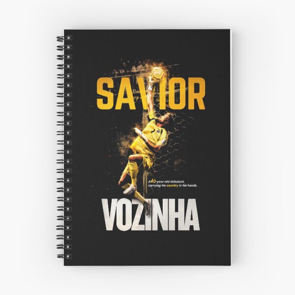 Item preview, Vozinha Cape Verde Goalkeeper Savior Football Poster designed and sold by rasina787.