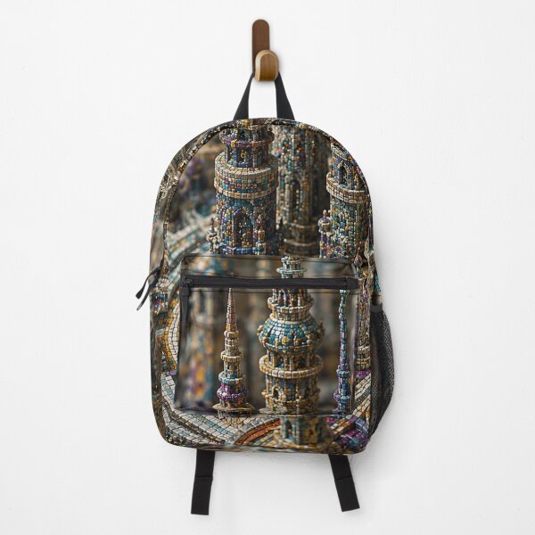 Item preview, Micro Mosaic Tower Dominion designed and sold by JcAbstractArt.