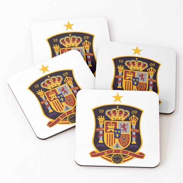 Item preview, Spain National Football Team RFEF Shield Crest designed and sold by rasina787.