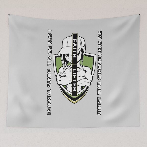 Item preview, Faith Lifter - Philippians 4:13 - Christian Gym designed and sold by Bezuiden.