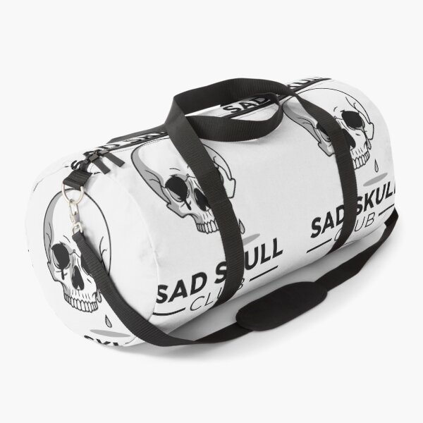Item preview, Sad Skull Club Goth Aesthetic Weeping Skull designed and sold by Amir Faysal.