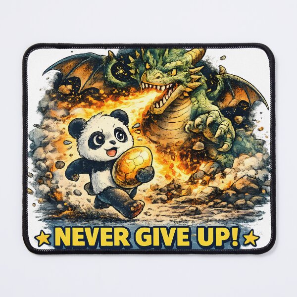 Item preview, Never Give Up Dragon T-Shirt designed and sold by SupernovaNote.