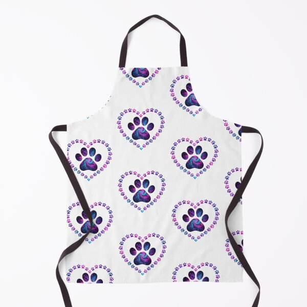 Item preview, Colorful Tie Dye Paw Print Heart designed and sold by GiaoCalonas.