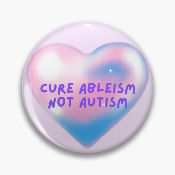 Item preview, Cure ableism not autism designed and sold by Alyssa Paige.