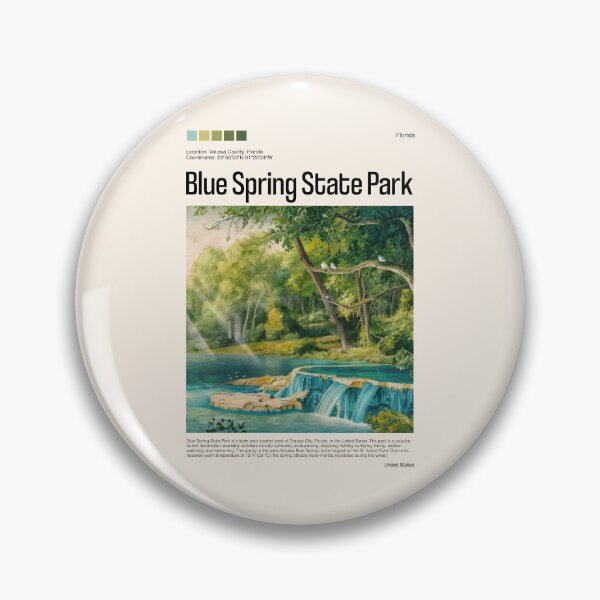 Item preview, Blue Spring State Park (Florida), USA designed and sold by PinkandP.