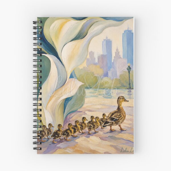 Item preview, Ducklings in Boston  designed and sold by LuluLeb.