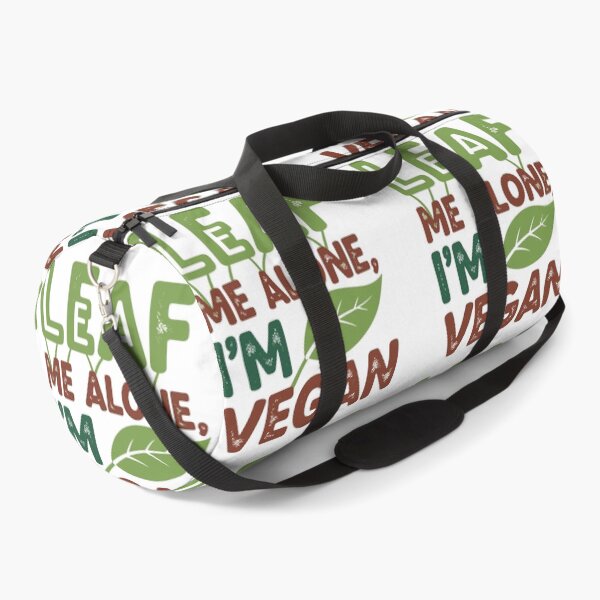 Item preview, Leaf Me Alone, I'm Vegan designed and sold by Amir Faysal.