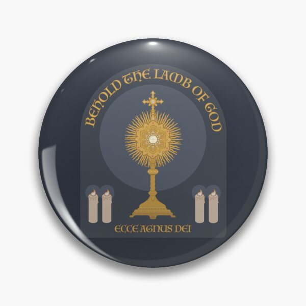 Artikelvorschau, Seht das Lamm Gottes entworfen und verkauft von Liturgicat Designs.