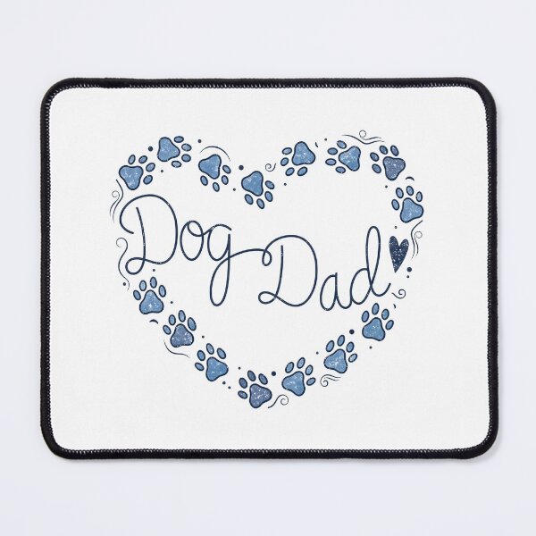 Item preview, Dog Dad Heart Paw Print Design designed and sold by GiaoCalonas.