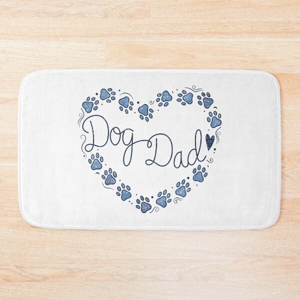 Item preview, Dog Dad Heart Paw Print Design designed and sold by GiaoCalonas.