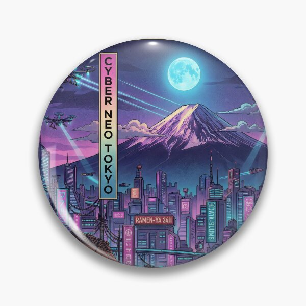 Item preview, The Fifty-Three Stations of the Tōkaidō: Cyber Neo Tokyo designed and sold by iris-festival.