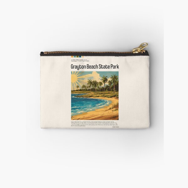 Item preview, Grayton Beach State Park Poster (Florida), USA designed and sold by PinkandP.