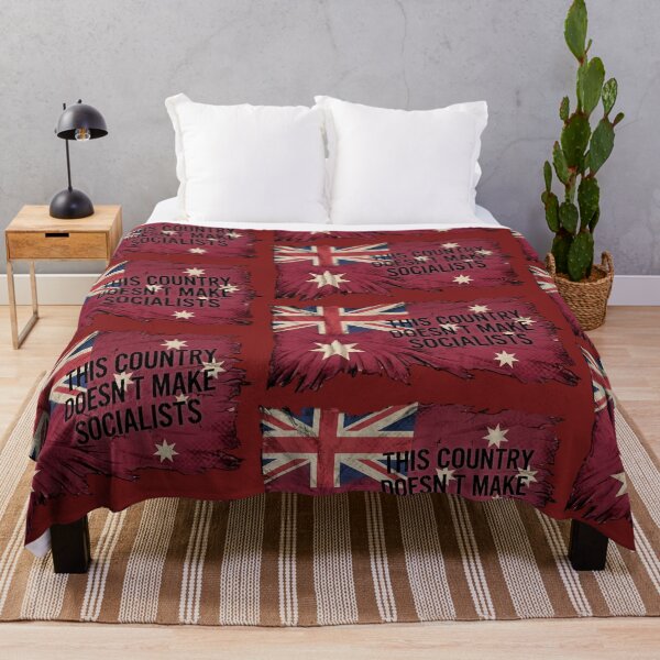 Item preview, This Country Doesn't Make Socialists (Australia) designed and sold by HostilePress.