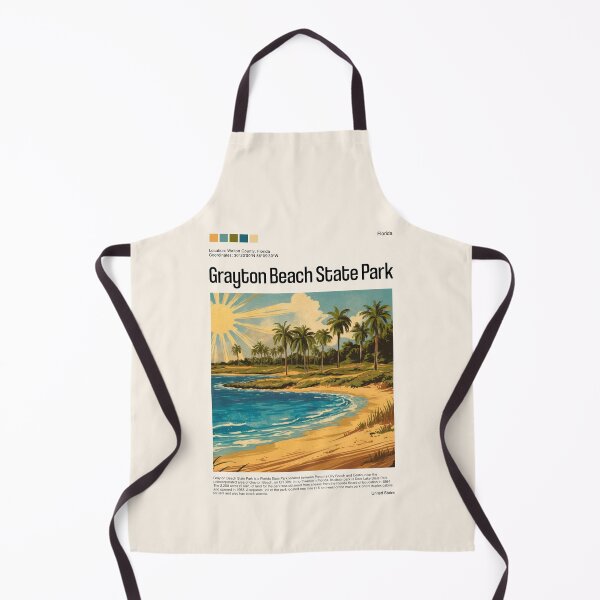 Item preview, Grayton Beach State Park Poster (Florida), USA designed and sold by PinkandP.