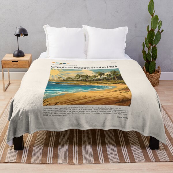 Item preview, Grayton Beach State Park Poster (Florida), USA designed and sold by PinkandP.