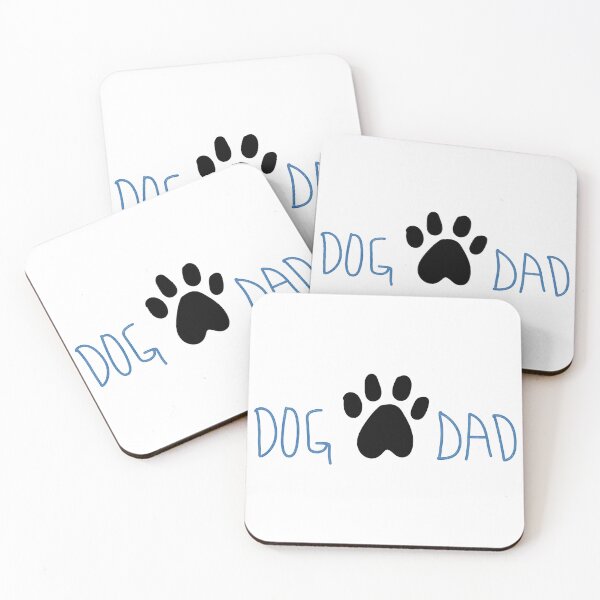 Item preview, Dog Dad Paw Print Graphic Design designed and sold by GiaoCalonas.