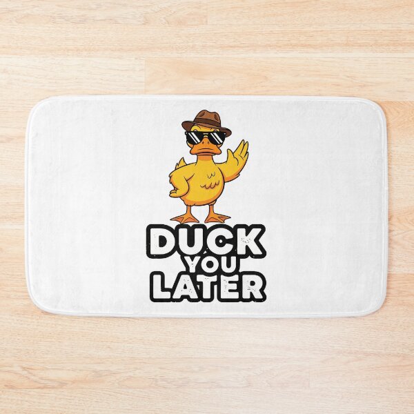 Item preview, Duck You Later Funny Duck designed and sold by Amir Faysal.