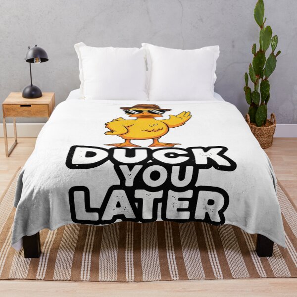 Item preview, Duck You Later Funny Duck designed and sold by Amir Faysal.