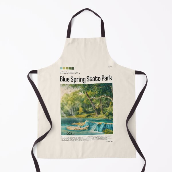 Item preview, Blue Spring State Park Poster (Florida), USA designed and sold by PinkandP.