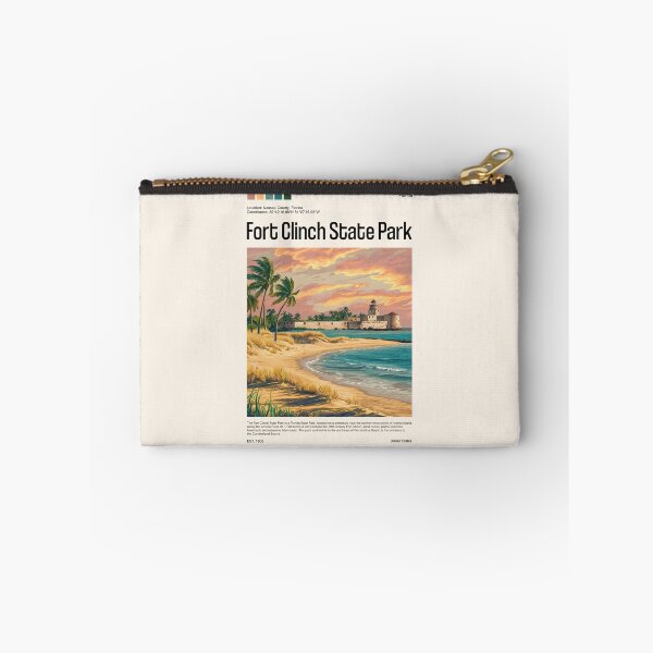 Item preview, Fort Clinch State Park Poster (Florida), USA designed and sold by PinkandP.