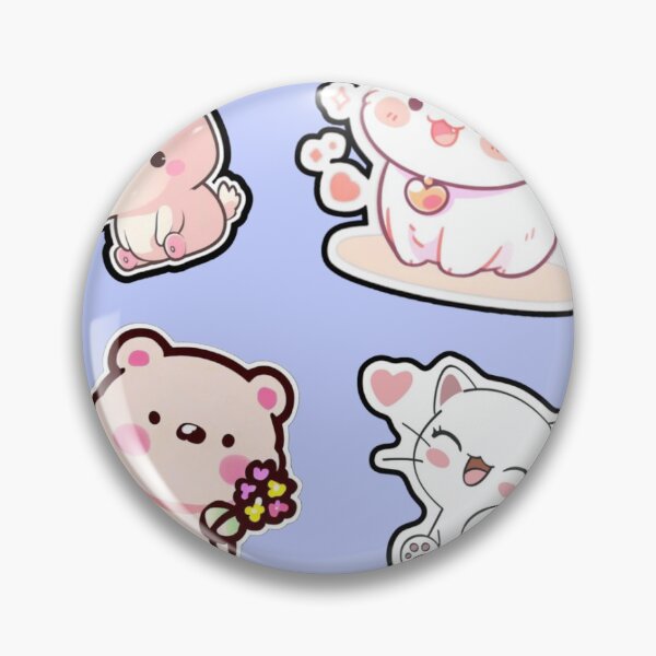 Item preview, Animal Sticker Pack designed and sold by Peachy Pop Shop.