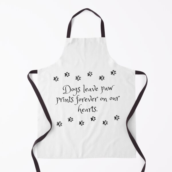Item preview, Dogs Leave Paw Prints Forever On Our Hearts designed and sold by GiaoCalonas.