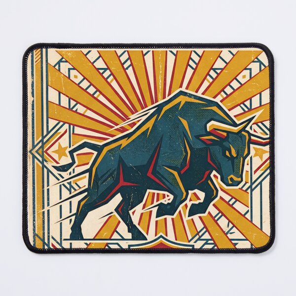 Item preview, Power & Might: Vintage Athletic Bull  designed and sold by Koalangel.